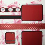 Premade Pages KIDS POLKADOT 12"X12" (2) Scrapbook Pages - Image 2