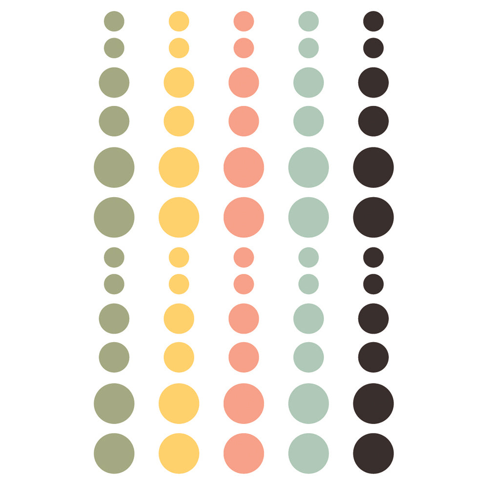 0D9164C9-A7FB-4158-95D6-04B4F7FF86E1.jpeg Simple Stories SPRING FARMHOUSE Enamel Dots 60pc - Image 1