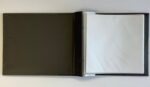 Postbound Album BLACK FLORAL BORDER 6"X6" Scrapbook Memory Book - Image 6