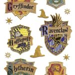 Paper House Wizarding World HARRY POTTER Stickers 17pc