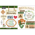 National Park CANYONLANDS Paper & Stickers 4pc Kit - Image 3
