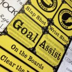 Hockey GOLDEN KNIGHTS Grunge Sport Stickers - Image 4