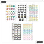 Happy Planner BRIGHT BUDGET Sticker Sheets 142pc - Image 2
