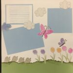 Premade Pages $5.00 TIME TO BE HAPPY (2) 12"X12" Scrapbook Pages - Image 2