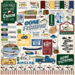 Carta Bella GONE FISHING 12"x12" Scrapbook Collection Kit - Image 2