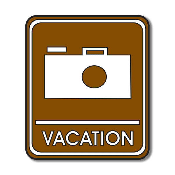 0FDB8989-2E62-46BC-8964-0C9FB709EE87.jpg VACATION SIGN Laser DieCut Travel Embellishment - Image 1