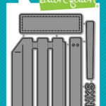 Lawn Fawn Cuts HARVEST CRATE Custom Craft Dies 4pc