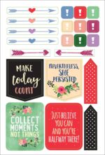 Peter Pauper Planner Stickers SHE BELIEVED SHE COULD Essentials - Image 8