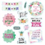 Peter Pauper WHATEVER YOU SAY! A Words and Phrases Sticker Book - Image 9