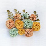 Little Birdie Handmade Flowers WHITNEY SUNSHINE AND LEMONADE 14pc - Image 2