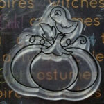 Imaginisce Snag 'em PUMPKIN Clear Acrylic Stamps