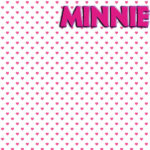 Disney MAGICAL MOUSE GIRL- LEFT DS 12"X12" Paper - Image 2