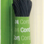 Dritz ROUND CORD ELASTIC Black 5yd