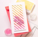 Pinkfresh Studio SLIM DIAGONAL STRIPES Essentials Crafting Dies 1pc - Image 3