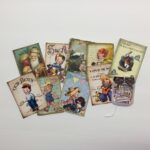 Tags & Ephemera 10pc STORYBOOK KID TAGS