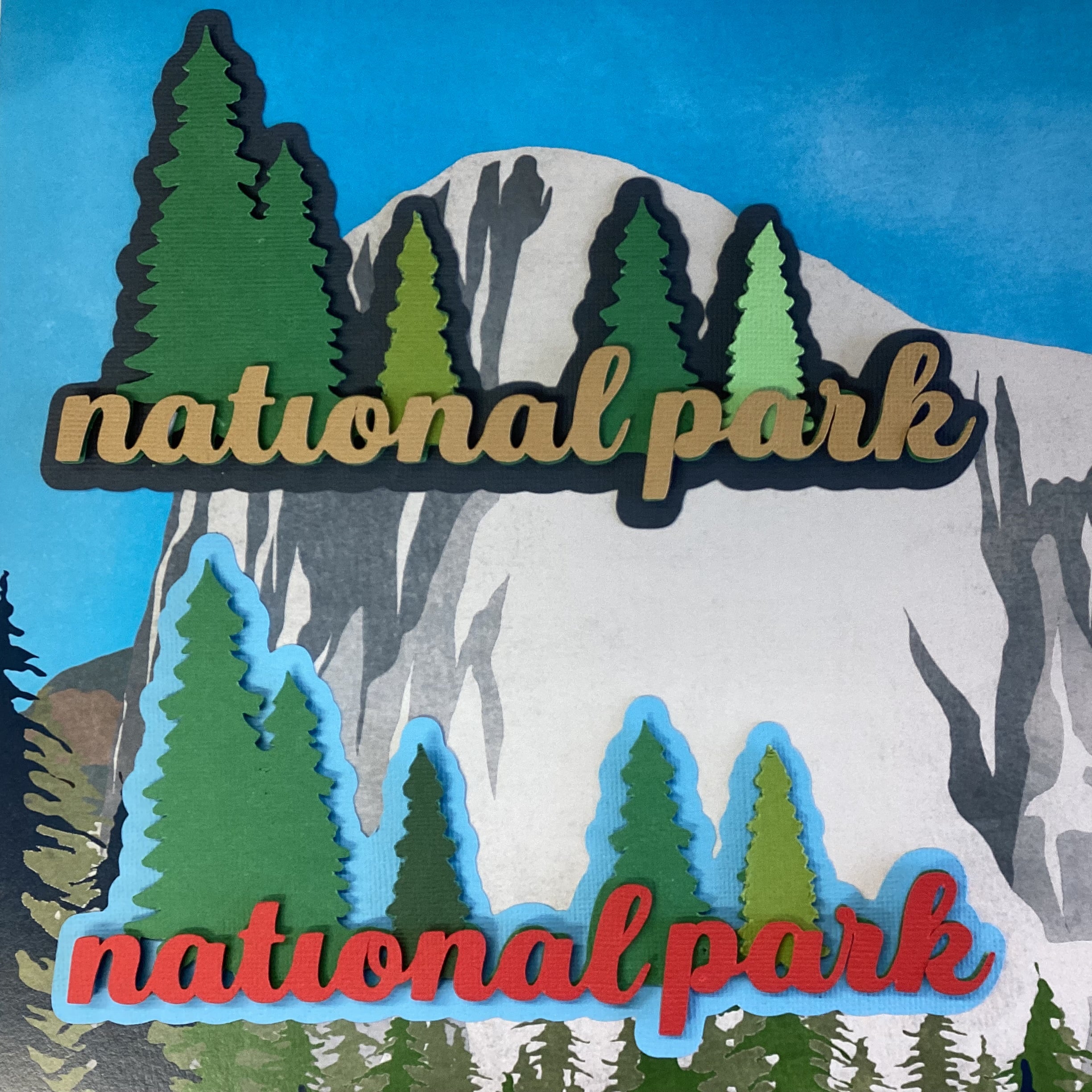 1142C826-8812-494D-B083-88EA8670C09A.jpg NATIONAL PARK Outdoor Scrapbook Die Cuts - Image 1