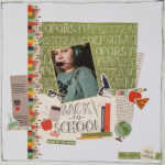 Simple Stories School Rocks! 4x6 HORIZONTAL ELEMENTS 12x12 Scrapbook Paper - Image 5