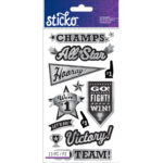 Sticko SPORTS WORDS Stickers 13pc