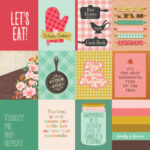 Simple Stories WHAT’S COOKIN’? 12X12 Scrapbook Paper - Image 3