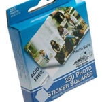 Pioneer Photo Sticker Squares 1/2" 250pc Self Adhesive Mount