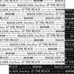 AT THE BEACH PRIDE #2 12"X12" Scrapbook Paper