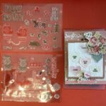 Diamond Press WINTER EMBROIDERY HOOP Stamp & Die Set - Image 2