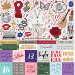 Reminisce TAYLOR FOREVER 12"X12" Scrapbook Kit 9pc - Image 6