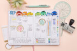 Point Planner PINK FLORAL A5 Perfect Bound Planner - Image 3