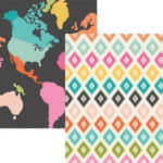 Simple Stories Good Vibes POSITIVE VIBES 12x12” Scrapbook Paper