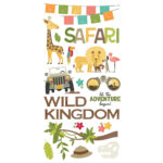 Simple Stories SAY CHEESE WILD Foam Stickers 44pc - Image 3