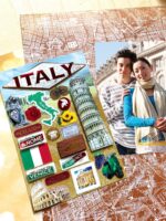 Paper House ITALY 3D Travel Stickers 21pc - Image 2