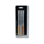 American Crafts METALLIC MARKERS Medium Point 3pc.