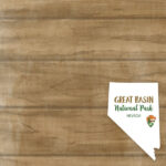 GREAT BASIN National Park Watercolor 12"X12" Scrapbook Paper - Image 2