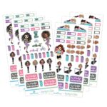 Paper House FITNESS Planner Stickers - Image 2