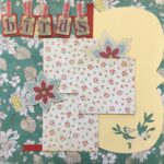 Premade Pages BIRDS (2) 12”X12” Scrapbook