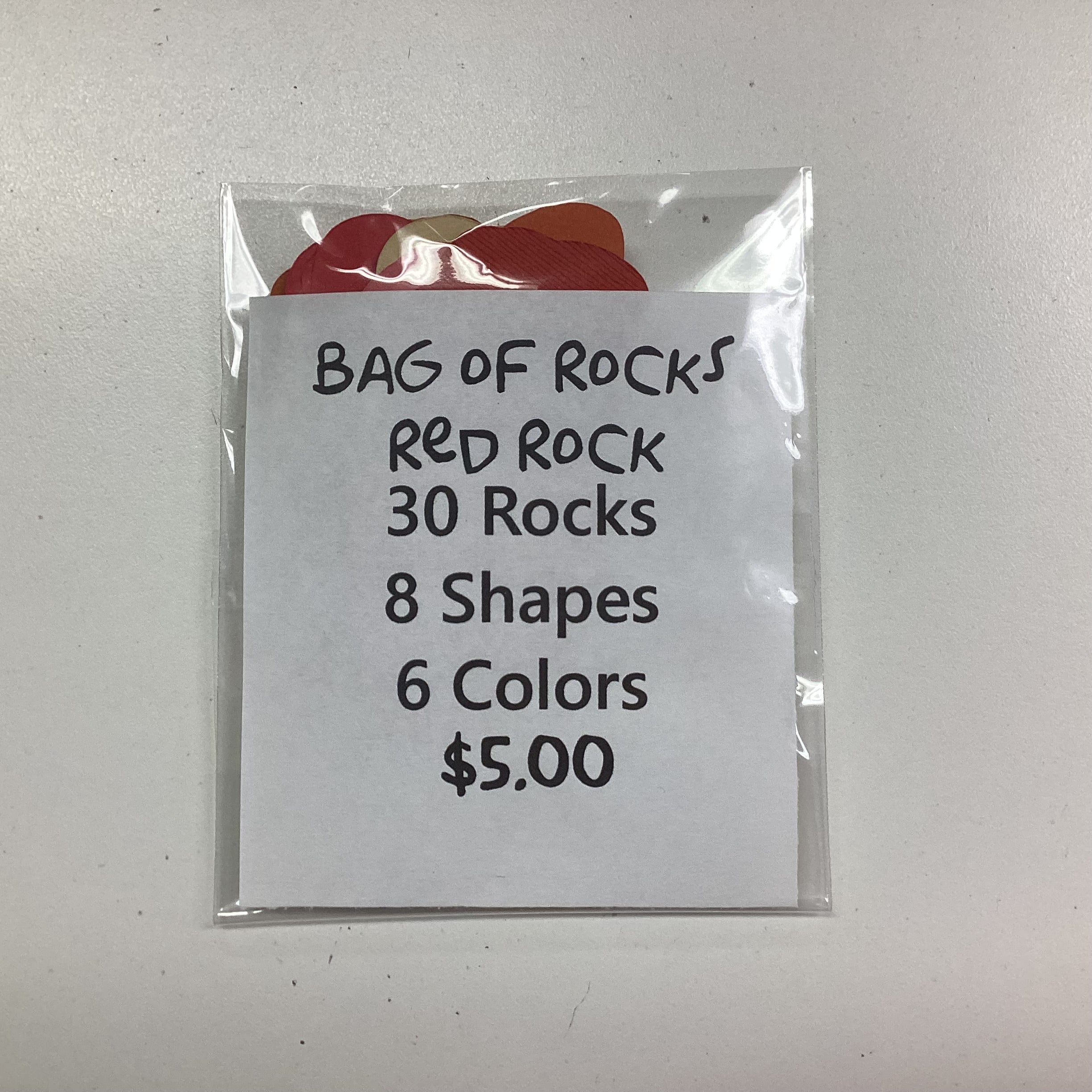 14E732C3-2BCB-4A56-AE66-574EBCF55797.jpg 30pc BAG OF ROCKS Mixed Colors - Image 1