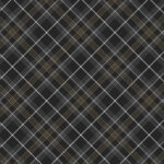 Scrapbook Customs GRAD CAP PLAID 12"X12" Scrapbook Paper - Image 3