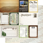 Scrapbooksrus GREAT SMOKY MOUNTAINS KIT 12"x12" Scrapbook Paper Stickers 5pc - Image 5