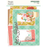 Simple Stories What’s Cookin? CHIPBOARD FRAMES 6pc