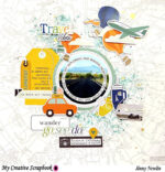Simple Stories HAPPY TRAVELS Cardstock Stickers - Image 3