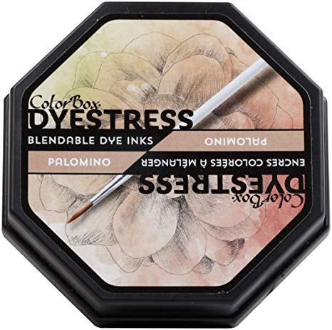 168B5D03-3929-4ACB-B8B7-7711CB3D4E58.jpeg ColorBox Dyestress PALOMINO Blendable Dye Ink - Image 1