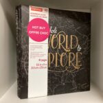 Postbound Album 8.5"X11” WHOLE WORLD TO EXPLORE Scrapbook Memory Album - Image 2