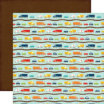 Echo Park Little Man CARS 12"x12" Paper