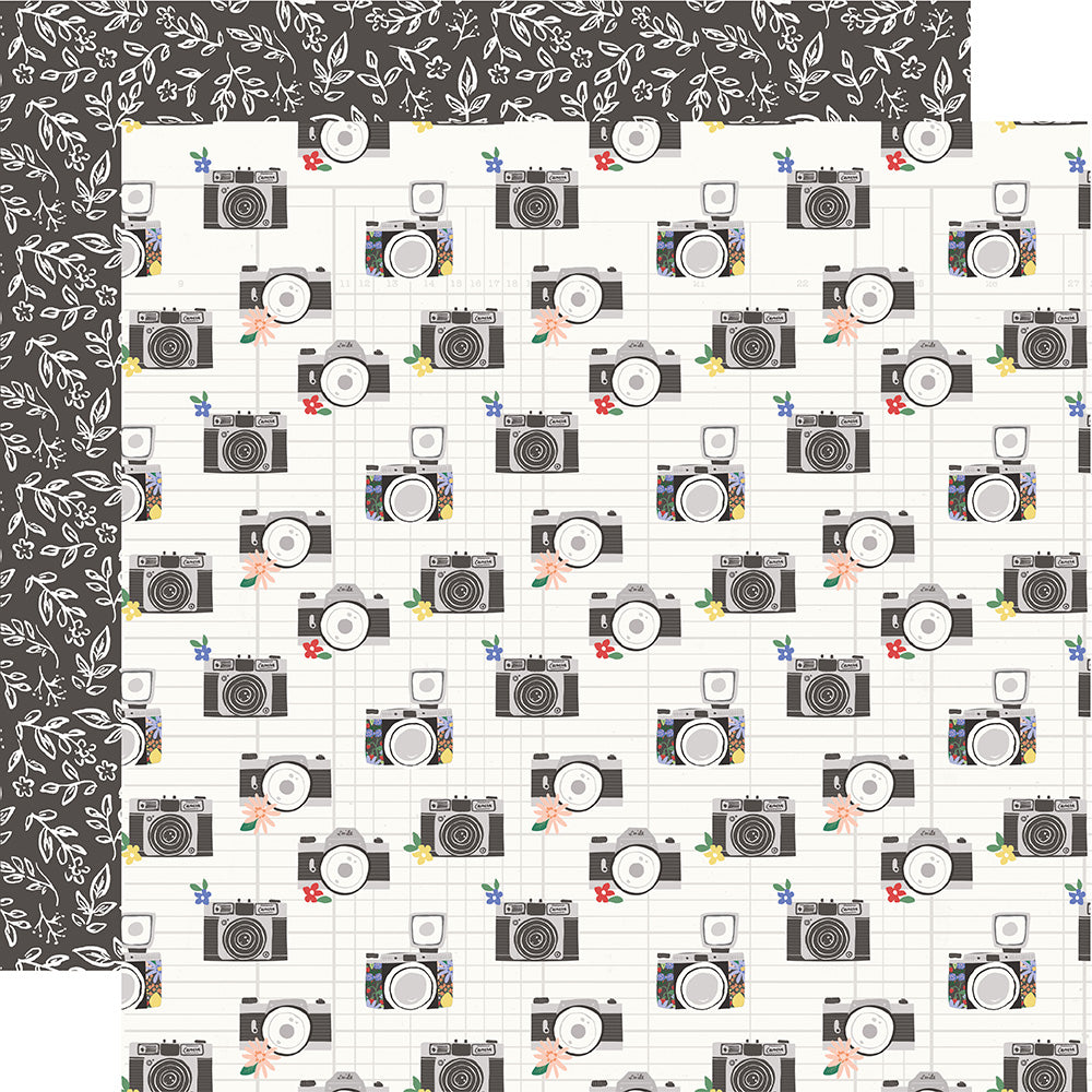 1707E654-80EF-4FE2-BDD7-221685038554.jpg Simple Stories The Little Things PERFECT MOMENTS 12X12 Scrapbook Paper - Image 1