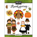 NOVEMBER MEMORIES Scrapbook Customs Kit 3pc - Image 4
