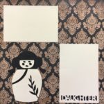 Premade Page ORIENTAL DAUGHTER (1) 12"x12" Scrapbook