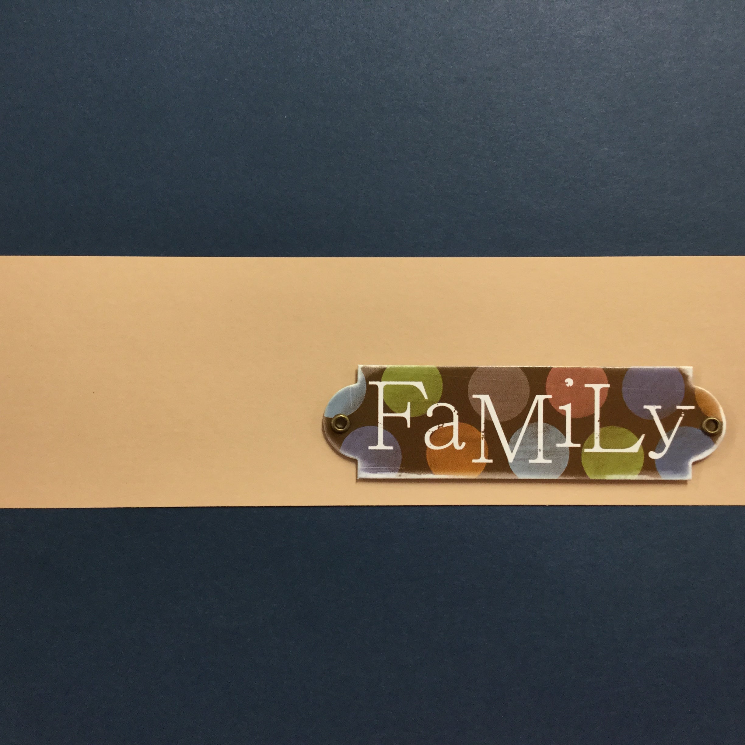 17B1F7D2-0432-4A3F-BD63-42F69E1863F6.jpg Premade Pages $2.00 FAMILY 8” x 8" Scrapbook Pages - Image 1