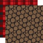 Echo Park LET’S LUMBERJACK Collection 12"X12" Scrapbook Paper - Image 3