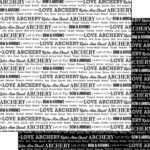 ARCHERY PRIDE 2 12X12 Scrapbook Customs Paper