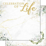 CELEBRATION OF LIFE KIT Papers and Stickers 3pc - Image 2